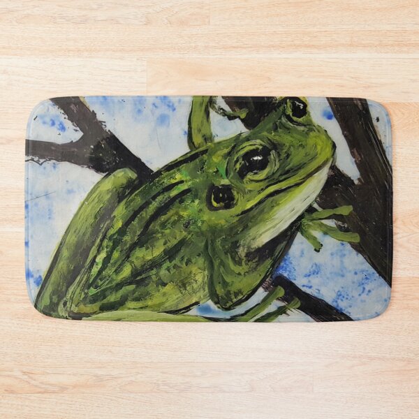 Item preview, Green Frog Painting designed and sold by KVELKY.