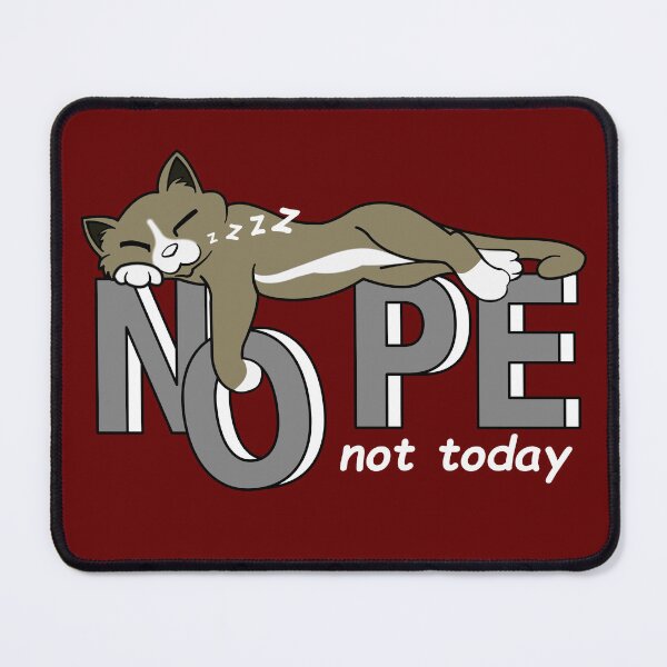 Item preview, Cat, funny saying nope not today, chilled cat for cat lovers cat lovers designed and sold by ChrUzDesigner.