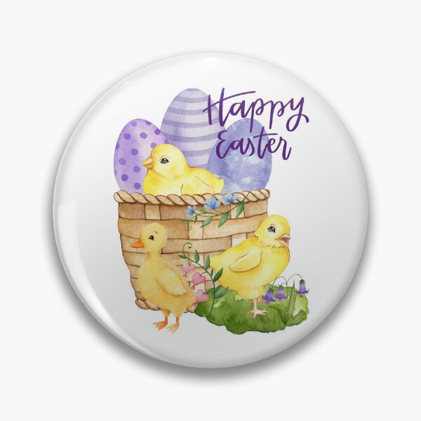 Item preview, Cute Easter Chicks and Easter eggs designed and sold by silviaol.