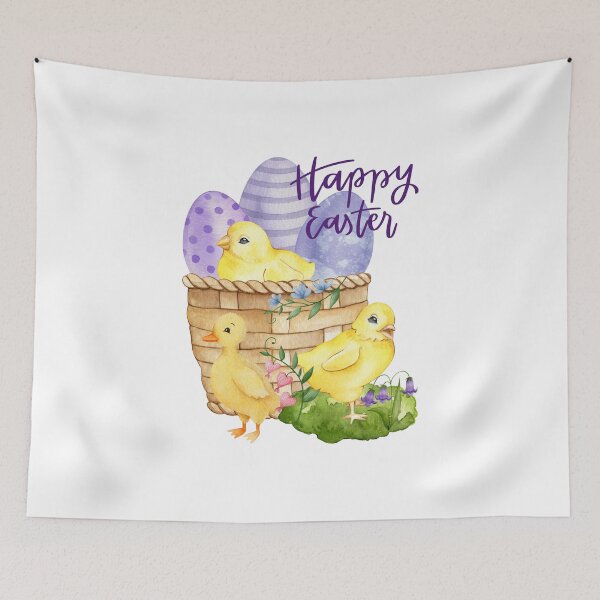 Item preview, Cute Easter Chicks and Easter eggs designed and sold by silviaol.