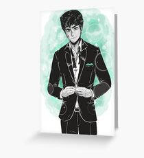 Inktober: Percy Jackson Greeting Card