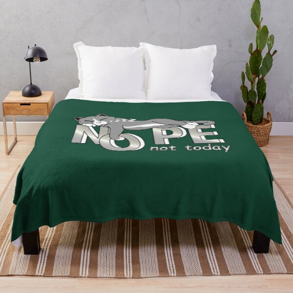 Item preview, Cat, funny saying nope not today, chilled cat for cat lovers cat lovers designed and sold by ChrUzDesigner.