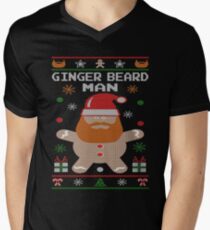 Ginger Beard Man Ugly Tees Men's V-Neck T-Shirt