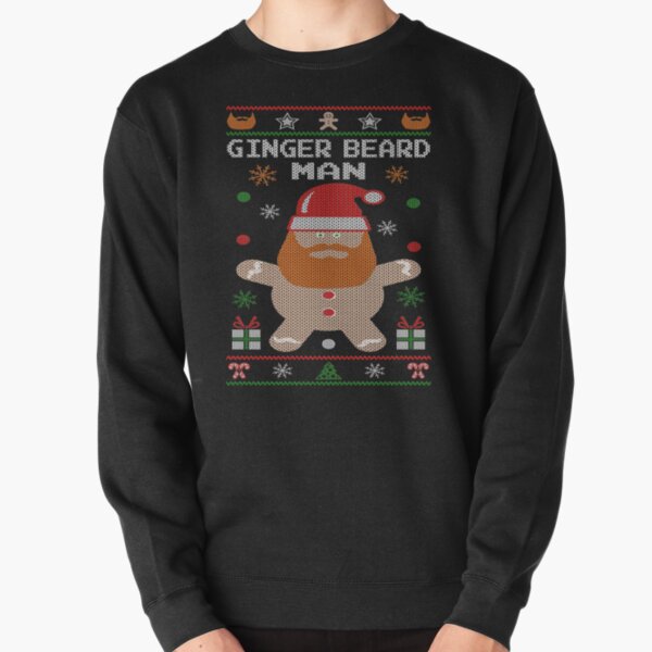 Ginger Beard Man Ugly Tees Pullover Sweatshirt