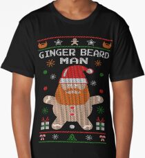 Ginger Beard Man Ugly Tees Long T-Shirt
