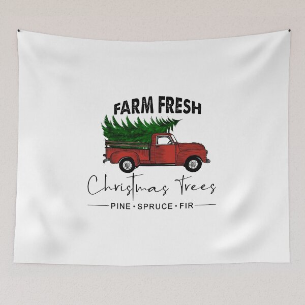 Item preview, Farm Fresh Christmas Trees designed and sold by FirnandArt.