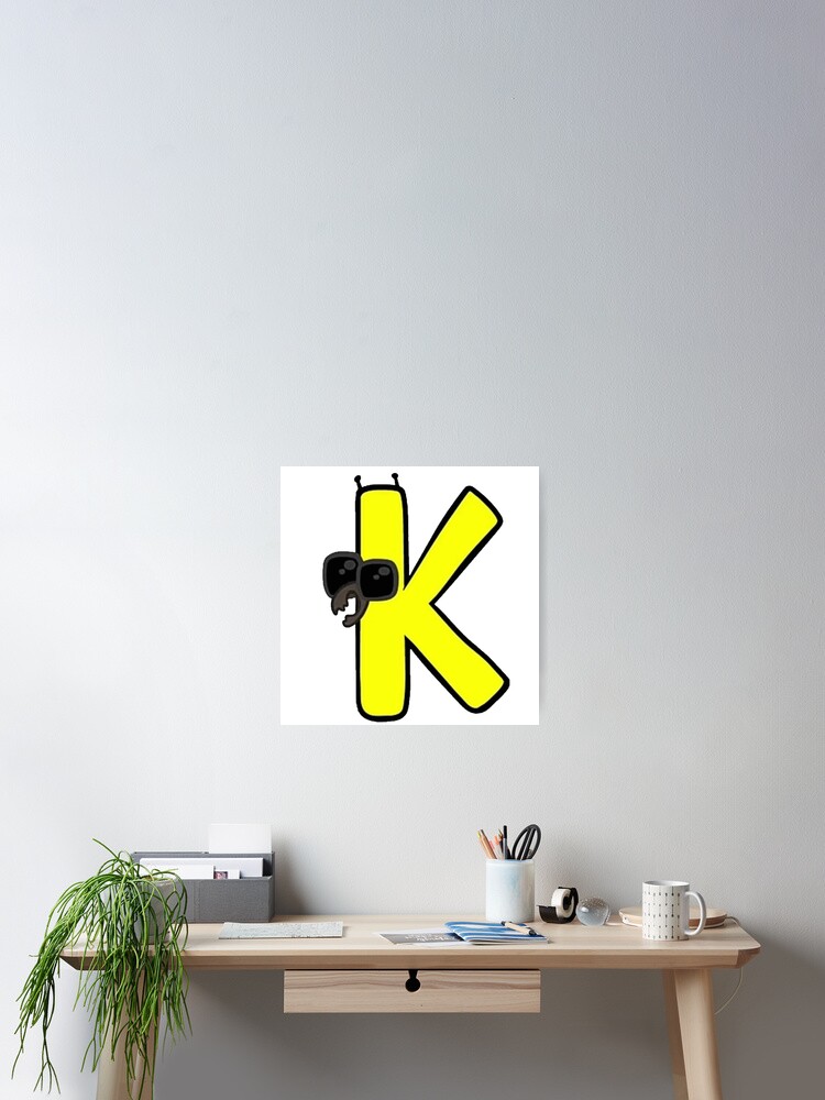 K ALPHABET LORE Photographic Print for Sale by Totkisha1