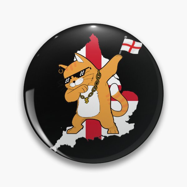 Item preview, Cool Dabbing Cat - England Soccer designed and sold by Georgy09.