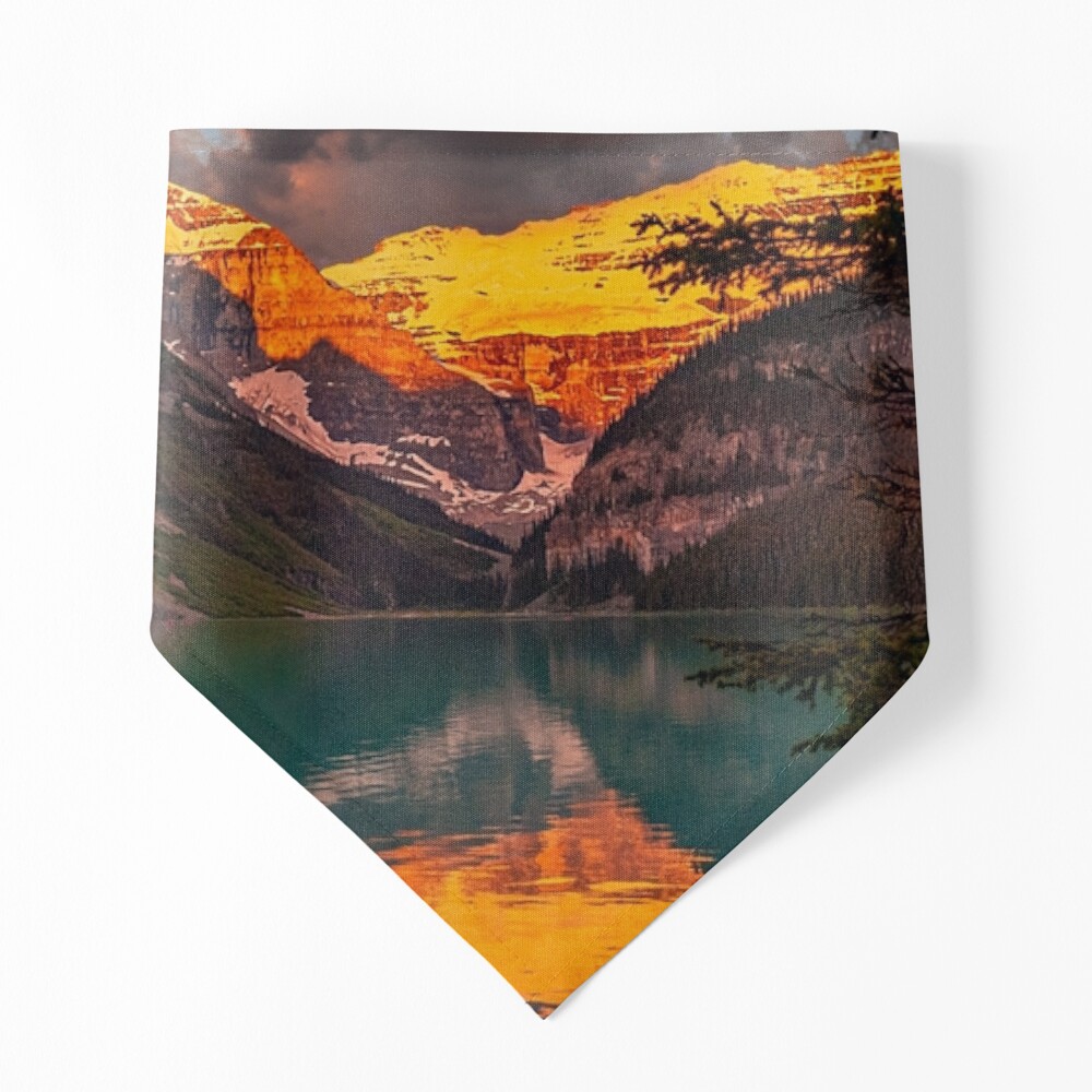 Sunrise at Canada's Lake Louise Magnet for Sale by Mitchell