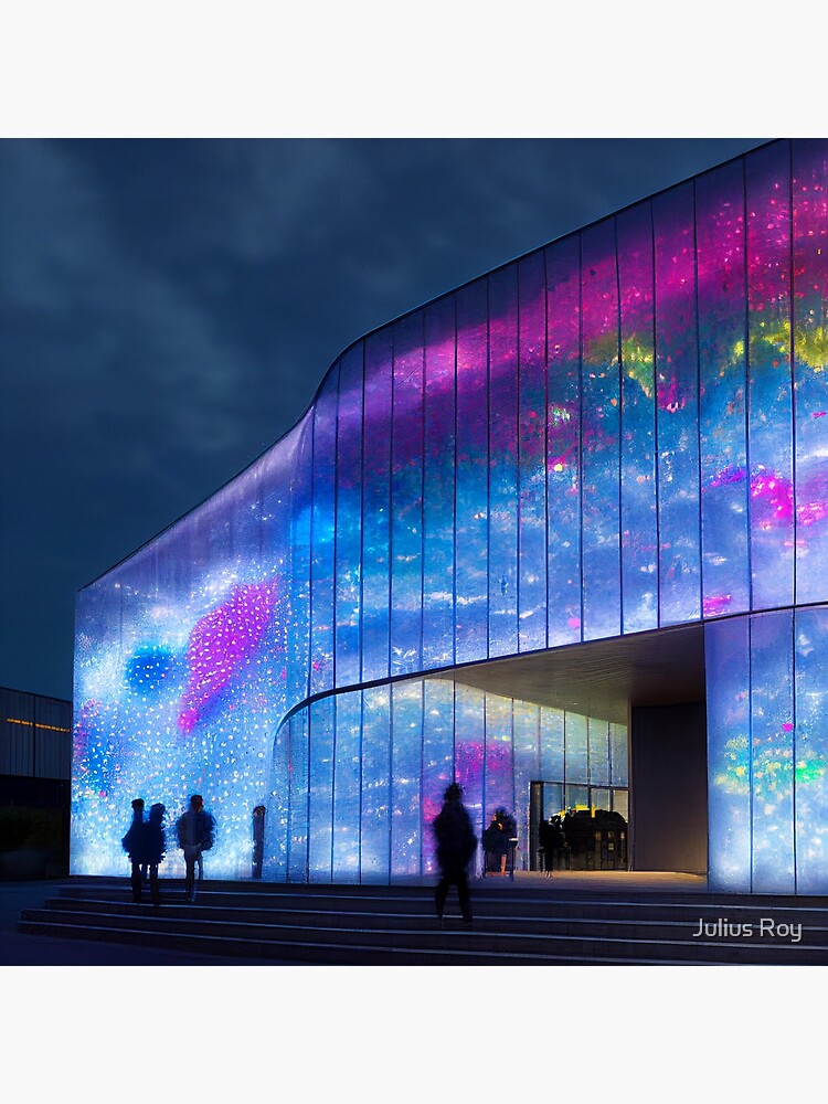 "THE DIGITAL ART MUSEUM" Poster for Sale by LuxArteStudio Redbubble