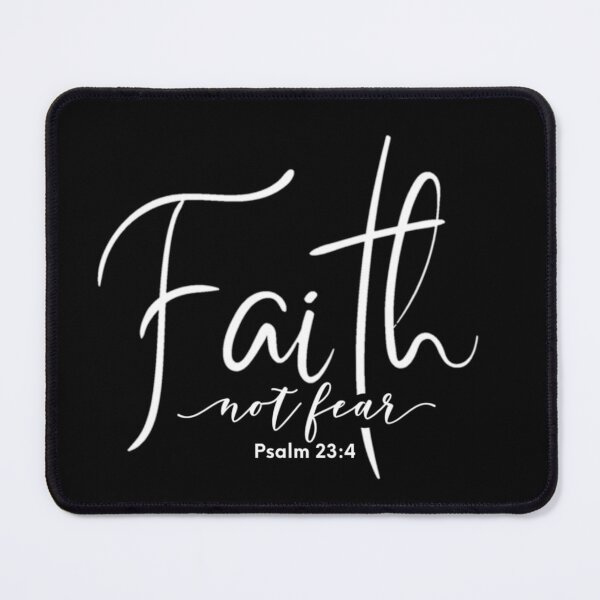 Item preview, Faith Not Fear Christian Scripture designed and sold by LifeCrush.