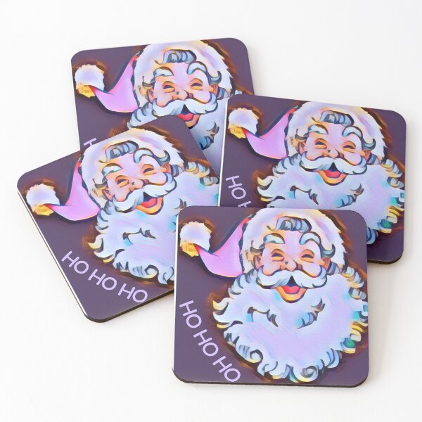 Item preview, Retro colorful santa designed and sold by Pixtela ..
