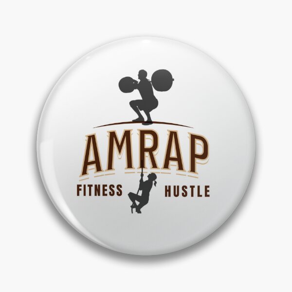 Item preview, AMRAP | Crossfit Fitness Hustle | As Many Rep As Possible designed and sold by Desiznn.