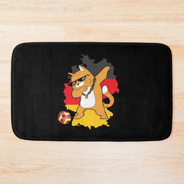 Item preview, Cool Dabbing Cat - German Soccer designed and sold by Georgy09.