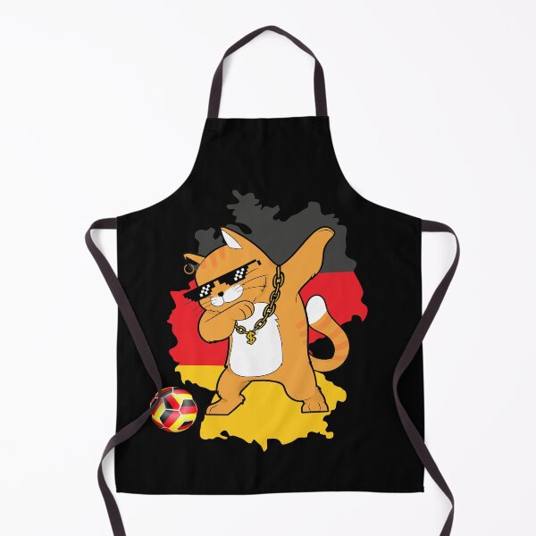 Item preview, Cool Dabbing Cat - German Soccer designed and sold by Georgy09.