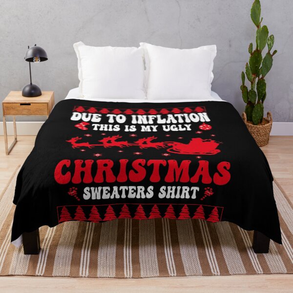 Item preview, due to inflation this is my ugly christmas sweaters shirt designed and sold by Ach B.