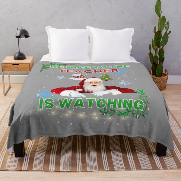 Item preview, Be nice to the teacher santa is  designed and sold by DivineLiveShop.
