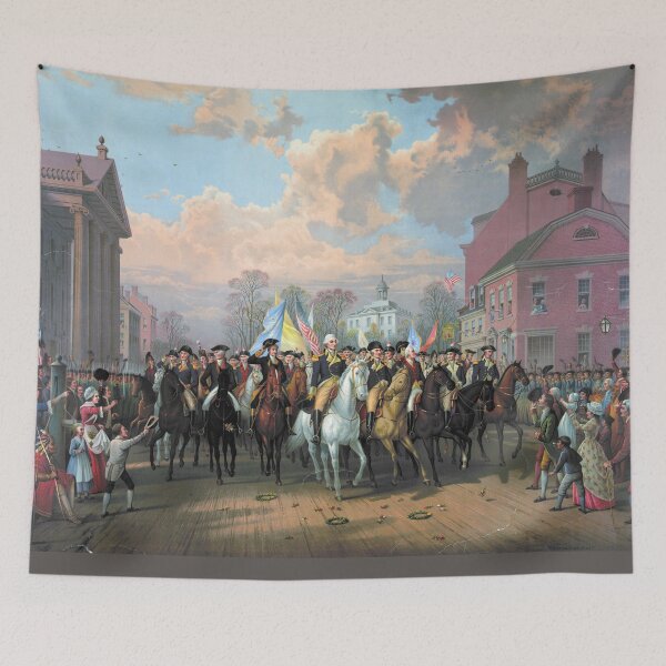Item preview, GEORGE WASHINGTON EVACUATION DAY NEW YORK CITY NOVEMBER 25, 1783 designed and sold by PatriotQuotes.