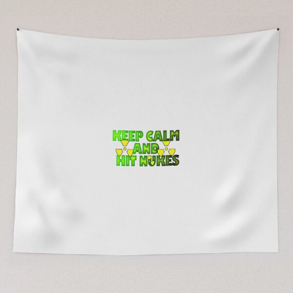 Item preview, Keep Calm And Hit Nukes sticker designed and sold by kagole 07.