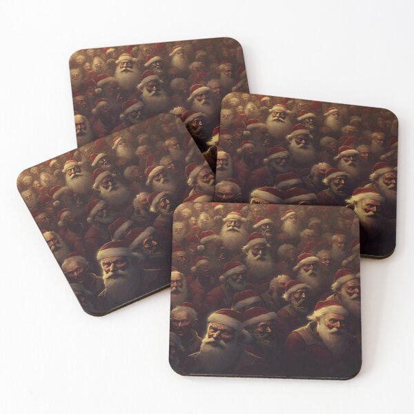 Item preview, Santa Claus Zombie Horde #1 designed and sold by Unicorn Trainwreck.