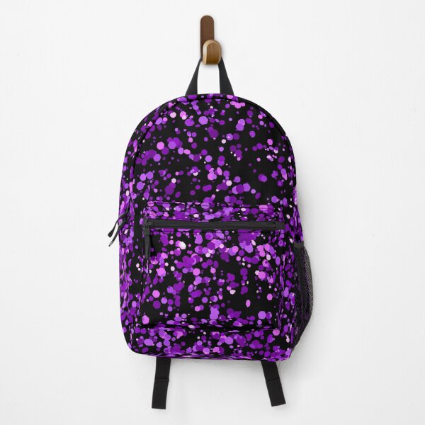 Item preview, Purple holiday glam confetti sparkle pattern designed and sold by MGuyerArt.