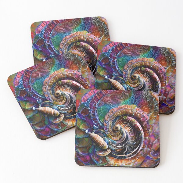 Item preview, Colorful Snail Pattern designed and sold by Mandala Magic by OM.