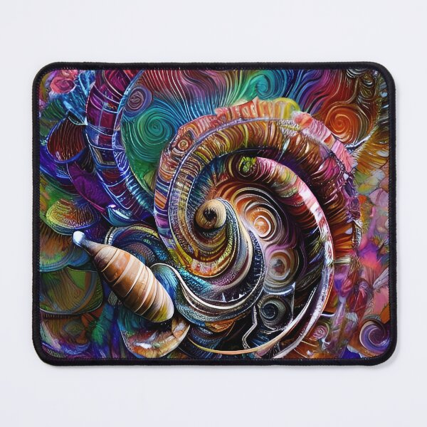 Item preview, Colorful Snail Pattern designed and sold by Mandala Magic by OM.