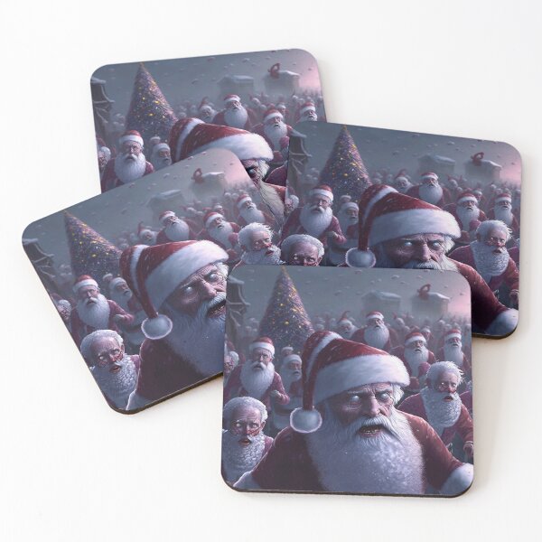 Item preview, Santa Claus Zombie Horde #2 designed and sold by Unicorn Trainwreck.