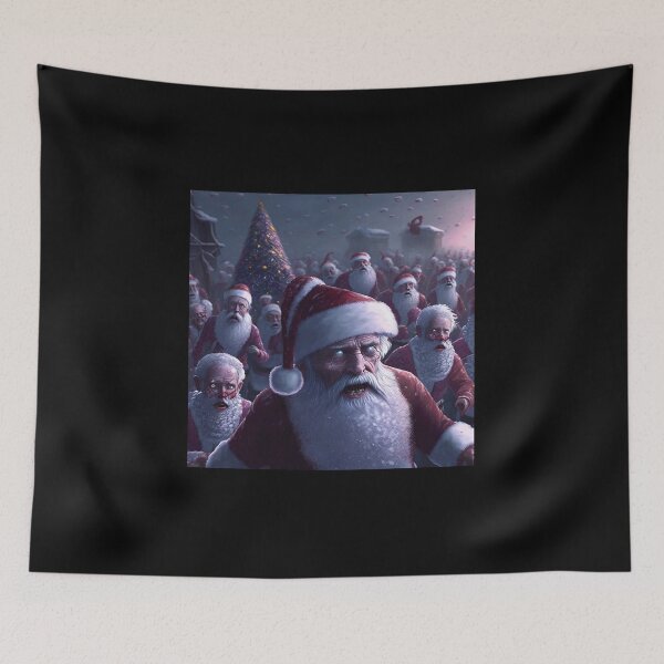 Item preview, Santa Claus Zombie Horde #2 designed and sold by Unicorn Trainwreck.
