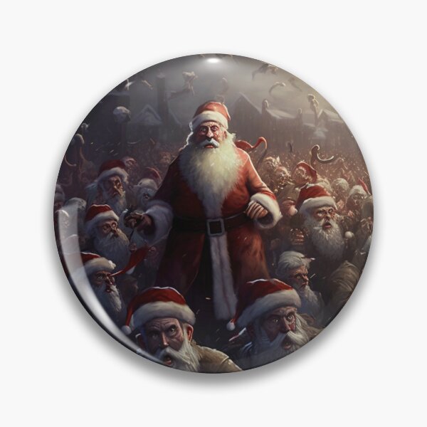 Item preview, Santa Claus Zombie Horde #3 designed and sold by Unicorn Trainwreck.
