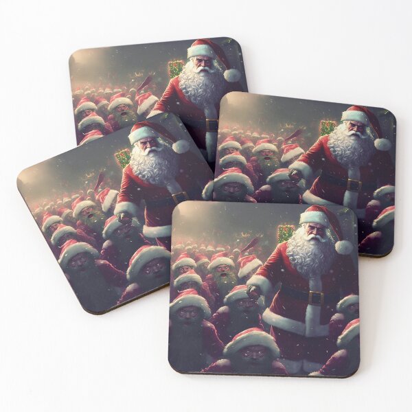 Item preview, Santa Claus Zombie Horde #4 designed and sold by Unicorn Trainwreck.