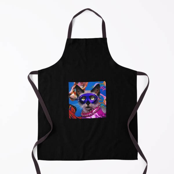 Item preview, Fancy cat in neon light designed and sold by sunny8u.