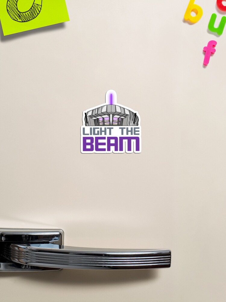 Copy of light the beam Sticker for Sale by thatDudeAZ89