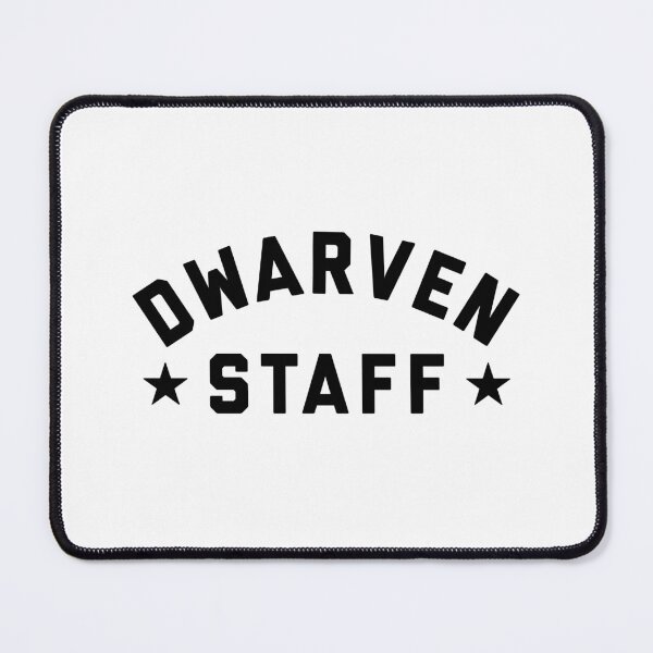 Item preview, Dwarven Staff designed and sold by heyluckyseven.