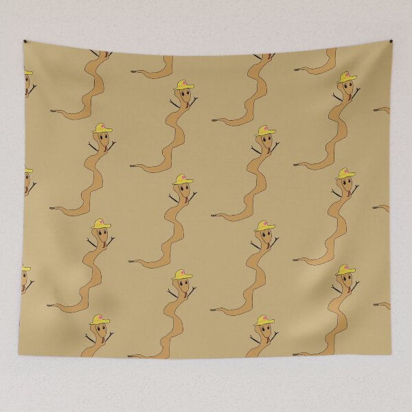 Item preview, Brown Snake with little arms designed and sold by Usagicollection.