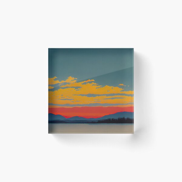 Winter is Coming Acrylic Block