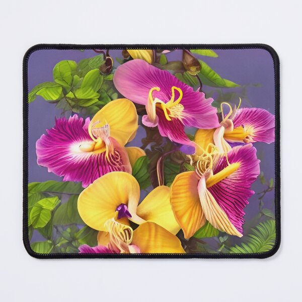 Item preview, Yellow & Pink Orchids designed and sold by Mandala Magic by OM.