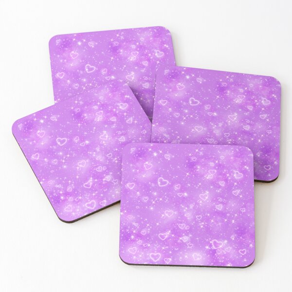 Item preview, Corazones Purpurina Púrpura designed and sold by errinaart.