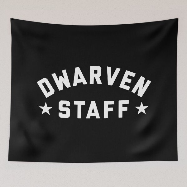 Item preview, Dwarven Staff - W designed and sold by heyluckyseven.