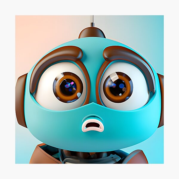 Item preview, This cute robot needs a hug! designed and sold by vickycerdeira.
