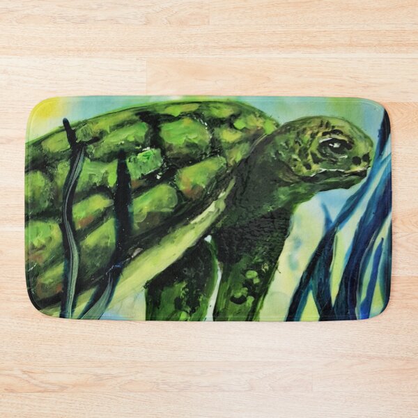 Item preview, sea turtle painting designed and sold by KVELKY.
