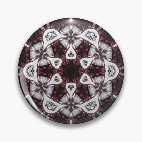 Item preview, 6367 -  Red Monochrome Kaleidoscope Design designed and sold by 44scarab.