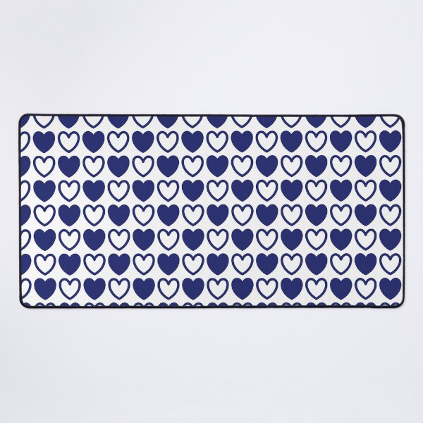 Item preview, Blue and White Hearts  designed and sold by lornakay.