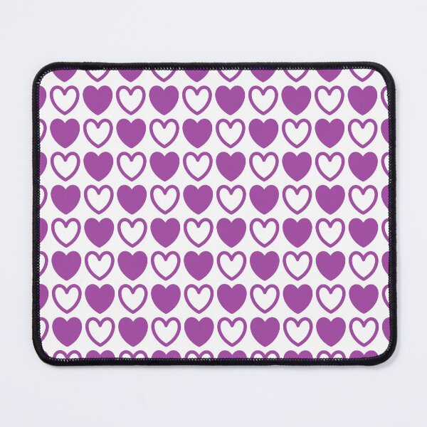 Item preview, Purple and White Hearts  designed and sold by lornakay.