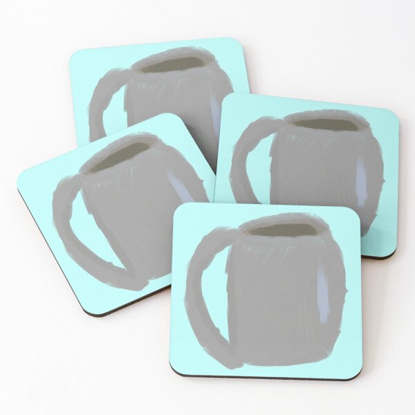 Item preview, Taza de café pintada de gris designed and sold by Usagicollection.