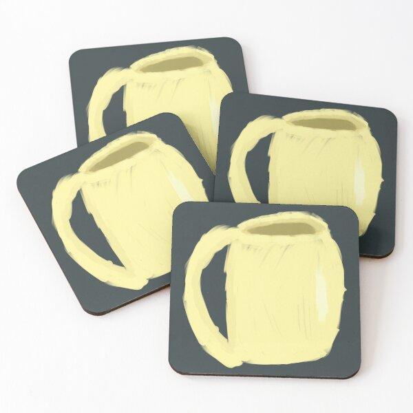 Item preview, Light yellow Painted Coffee Mug designed and sold by Usagicollection.