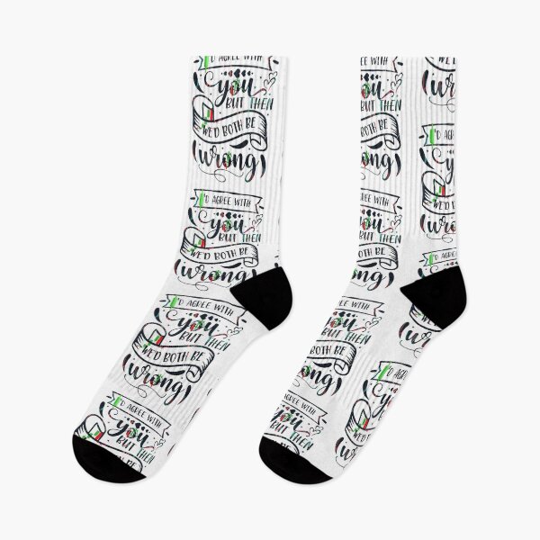 Item preview, I'd agree with you but then we'd both be wrong,  Funny  Trader gift, Unique gift for stock market, forex, crypto, and options trader, Sarcastic Trader designed and sold by TradingTeesKids.