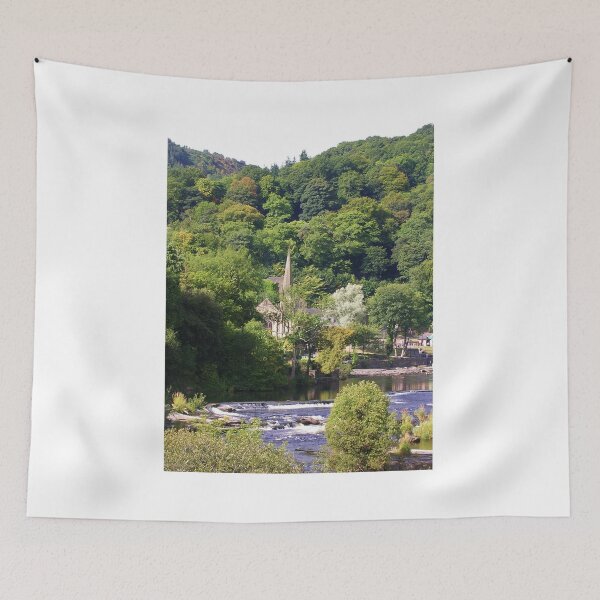 Item preview, Llangollen Church Beside The Dee designed and sold by lezvee.