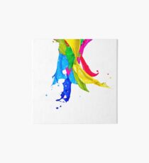 Spilling Paint Art Board