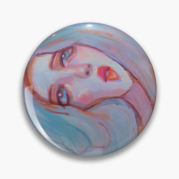 Item preview, Distorted, digital portrait designed and sold by luckytiiger.